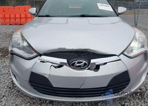2017 Hyundai Veloster Value Edition z USA, uszkodzony, nr VIN KMHTC6AD5HU322920